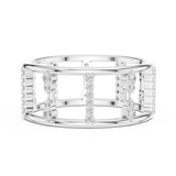 Ladies Ring SBWR(48)@7 - White Gold - Image