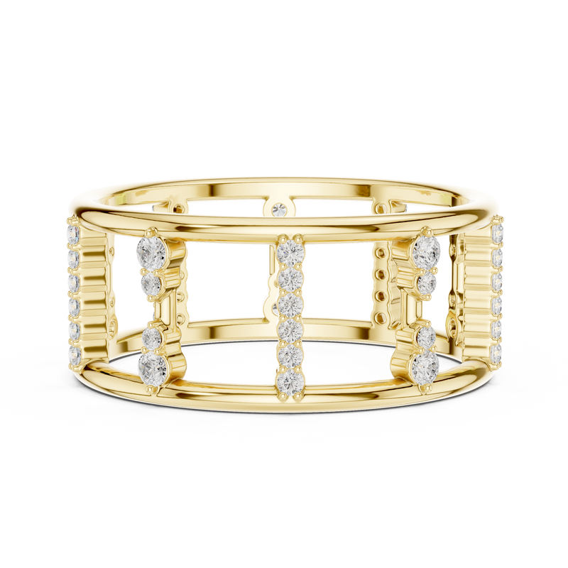 Ladies Ring SBWR(48)@7 - Yellow Gold - Image