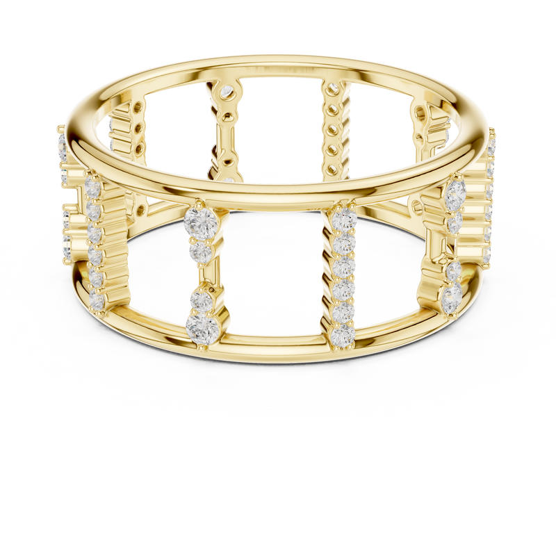 Ladies Ring SBWR(48)@7 - Yellow Gold - Image