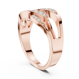 Ladies Ring SBWR(49)@7 - Rose Gold - Image