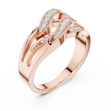 Ladies Ring SBWR(49)@7 - Rose Gold - Image