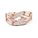 Ladies Ring SBWR(49)@7 - Rose Gold - Image