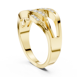 Ladies Ring SBWR(49)@7 - Yellow Gold - Image