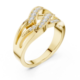 Ladies Ring SBWR(49)@7 - Yellow Gold - Image
