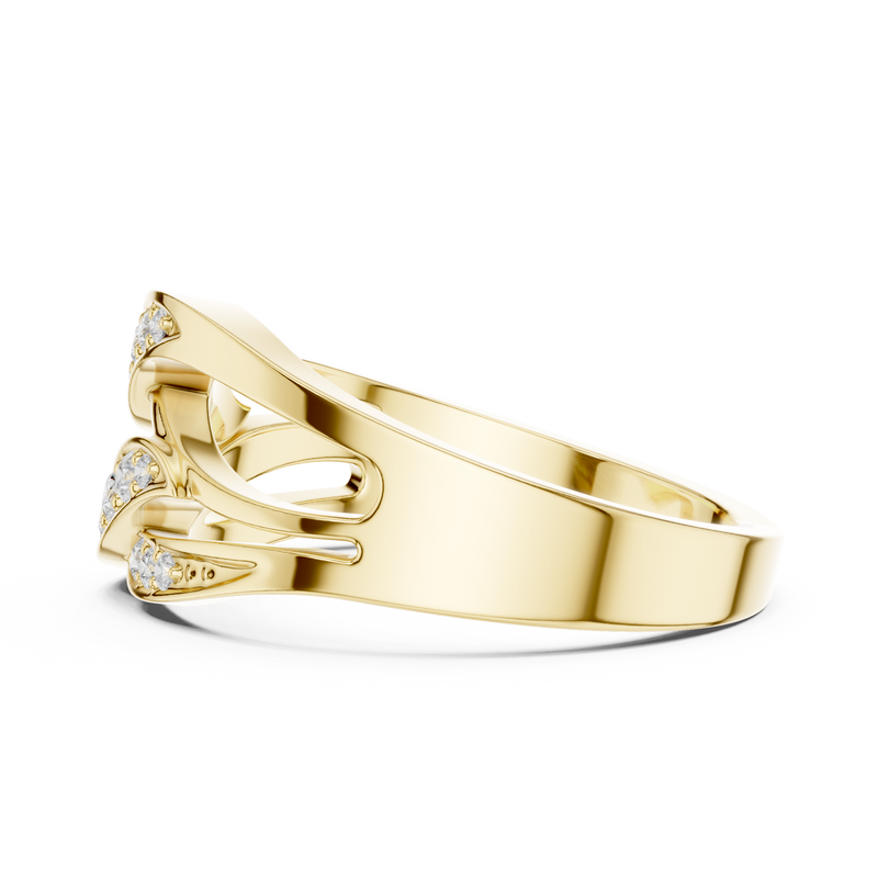 Ladies Ring SBWR(49)@7 - Yellow Gold - Image