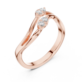 Ladies Ring SBWR(4)@7 - Rose Gold - Image