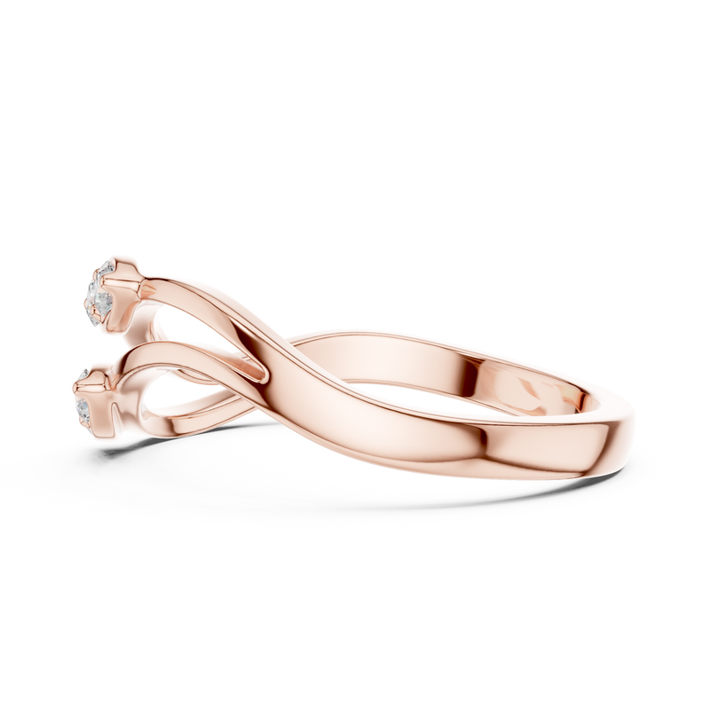 Ladies Ring SBWR(4)@7 - Rose Gold - Image