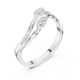 Ladies Ring SBWR(4)@7 - White Gold - Image