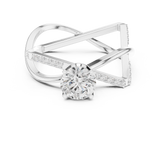 Ladies Ring SBWR(50)@7 - White Gold - Image