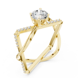 Ladies Ring SBWR(50)@7 - Yellow Gold - Image