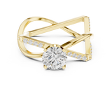 Ladies Ring SBWR(50)@7 - Yellow Gold - Image
