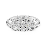 Ladies Ring SBWR(51)@7 - White Gold - Image