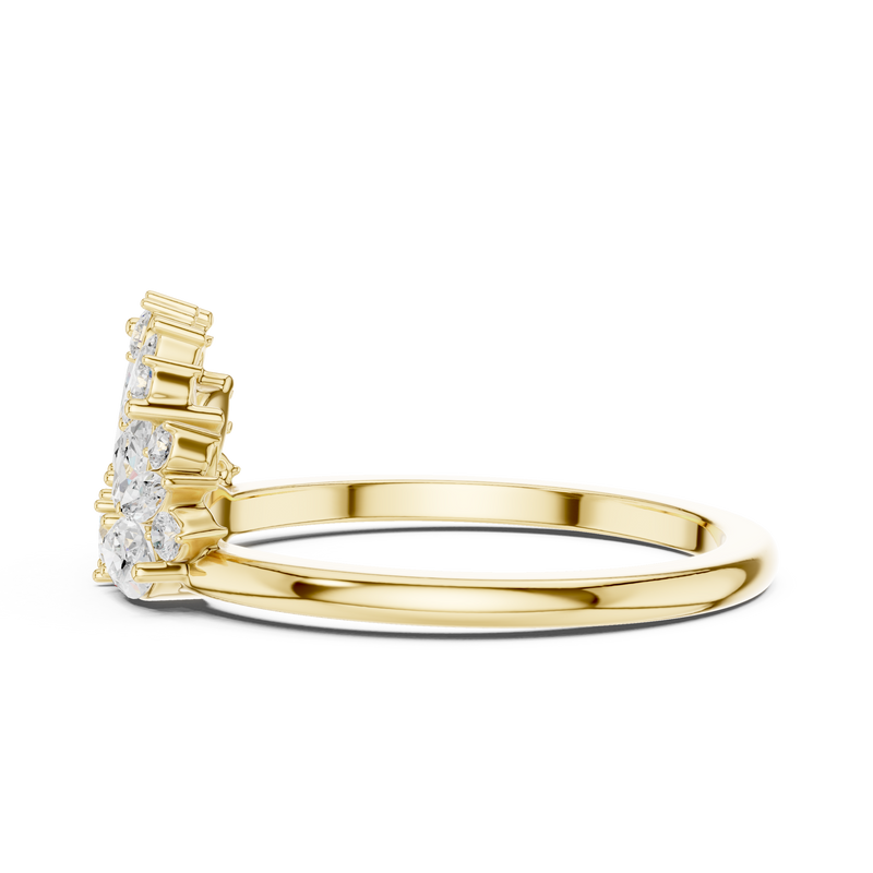 Ladies Ring SBWR(51)@7 - Yellow Gold - Image