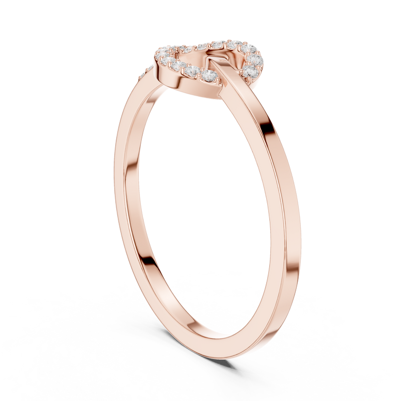 Ladies Ring SBWR(5)@7 - Rose Gold - Image