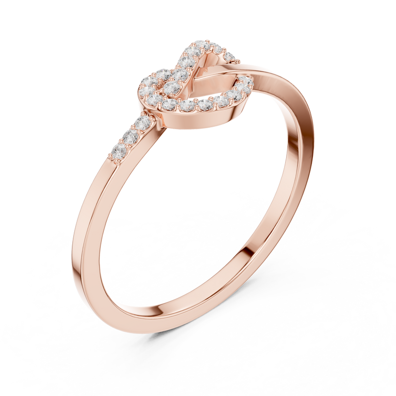 Ladies Ring SBWR(5)@7 - Rose Gold - Image
