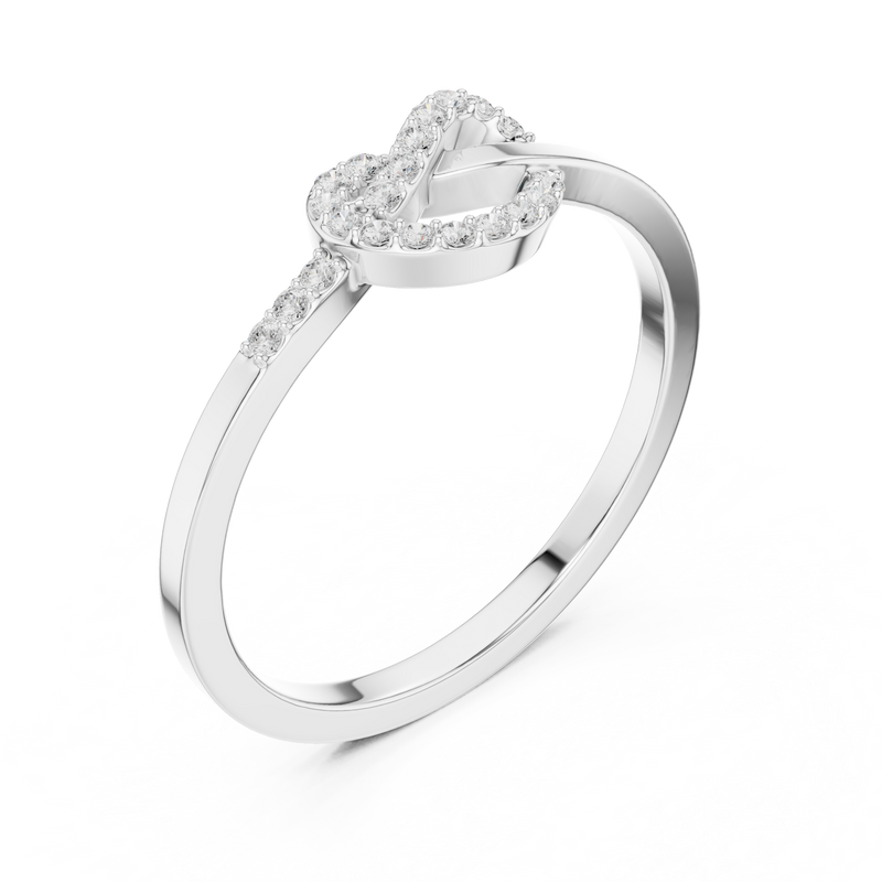 Ladies Ring SBWR(5)@7 - White Gold - Image