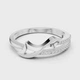 14K IGI Certified Diamond Ring with E-F Color VVS-VS Clarity Diamonds LR-01 (66)