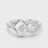 14K IGI Certified Diamond Ring with E-F Color VVS-VS Clarity Diamonds LR-01 (61)