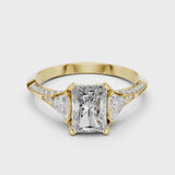 14K IGI Certified Diamond Ring with E-F Color VVS-VS Clarity Diamonds 00001L (46)