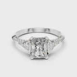 14K IGI Certified Diamond Ring with E-F Color VVS-VS Clarity Diamonds 00001L (46)