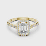 14K IGI Certified Diamond Ring with E-F Color VVS-VS Clarity Diamonds 00001L (45)