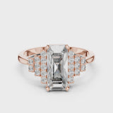 14K IGI Certified Diamond Ring with E-F Color VVS-VS Clarity Diamonds 00001L (40)