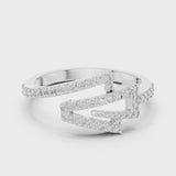14K IGI Certified Diamond Ring with E-F Color VVS-VS Clarity Diamonds LR-01 (75)