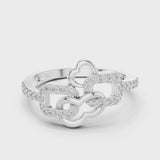 14K IGI Certified Diamond Ring with E-F Color VVS-VS Clarity Diamonds LR-01 (67)