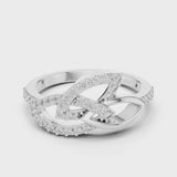 14K IGI Certified Diamond Ring with E-F Color VVS-VS Clarity Diamonds LR-01 (64)