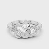 14K IGI Certified Diamond Ring with E-F Color VVS-VS Clarity Diamonds LR-01 (76)