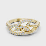 14K IGI Certified Diamond Ring with E-F Color VVS-VS Clarity Diamonds LR-01 (64)