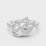 14K IGI Certified Diamond Ring with E-F Color VVS-VS Clarity Diamonds LR-01 (74)