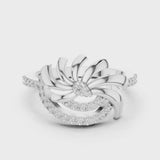 14K IGI Certified Diamond Ring with E-F Color VVS-VS Clarity Diamonds LR-01 (86)