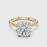 14K IGI Certified Diamond Ring with E-F Color VVS-VS Clarity Diamonds LR-0028@7