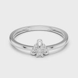 14K IGI Certified Diamond Ring with E-F Color VVS-VS Clarity Diamonds LR-01 (92)