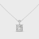 14K IGI Certified Diamond Pendant with E-F Color VVS-VS Clarity Diamonds PND-0004