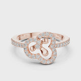 14K IGI Certified Diamond Ring with E-F Color VVS-VS Clarity Diamonds LR-01 (69)