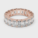 14K IGI Certified Diamond Ring with E-F Color VVS-VS Clarity Diamonds LR-0042@7
