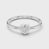 14K IGI Certified Diamond Ring with E-F Color VVS-VS Clarity Diamonds LR-01 (94)