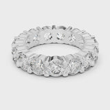 14K IGI Certified Diamond Ring with E-F Color VVS-VS Clarity Diamonds LR-0040@7