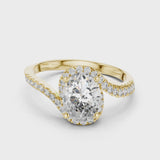 14K IGI Certified Diamond Ring with E-F Color VVS-VS Clarity Diamonds 00001L (48)