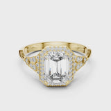14K IGI Certified Diamond Ring with E-F Color VVS-VS Clarity Diamonds 00001L (38)