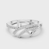 14K IGI Certified Diamond Ring with E-F Color VVS-VS Clarity Diamonds LR-01 (77)