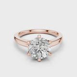 14K IGI Certified Diamond Ring with E-F Color VVS-VS Clarity Diamonds 00001L (36)@7