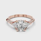 14K IGI Certified Diamond Ring with E-F Color VVS-VS Clarity Diamonds 00001L (44)