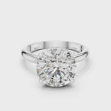 14K IGI Certified Diamond Ring with E-F Color VVS-VS Clarity Diamonds LR-0051@7