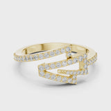 14K IGI Certified Diamond Ring with E-F Color VVS-VS Clarity Diamonds LR-01 (75)