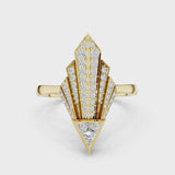 14K IGI Certified Diamond Ring with E-F Color VVS-VS Clarity Diamonds 00001L (42)