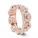 Ladies Ring r45@7 - Rose Gold - Image