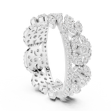 Ladies Ring r45@7 - White Gold - Image